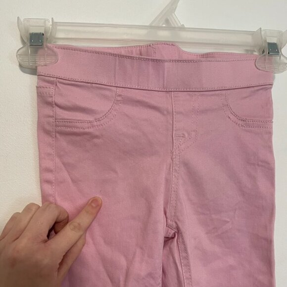 TRUE RELIGION Toddler Girls " Skinny Legging " Pink Pull On Jeggings Jeans Pants - Picture 6 of 16